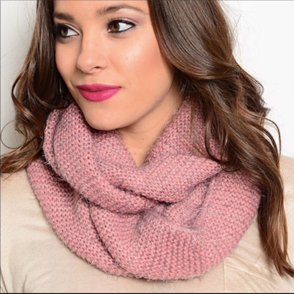 Chunky Scarf - Mauve